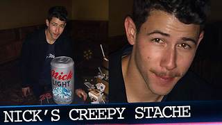 Nick Jonas' Epic BDay; What's Up With His Creepy Mustache?!