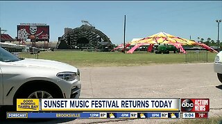 Sunset Music Festival returns to Raymond James today