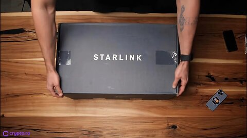 Starlink unboxing și speedtest