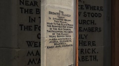 Brontë Family Vault #janeeyre #wutheringheights