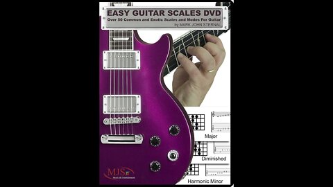 EASY GUITAR SCALES: 50+ Common & Exotic Scales & Modes WORKOUT! full DVD by Marko "Coconut" Sternal
