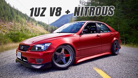 This 450hp 1UZ V8 Lexus IS300 is a Rare, Unforgiving Drift Car | The Perfect Blend.