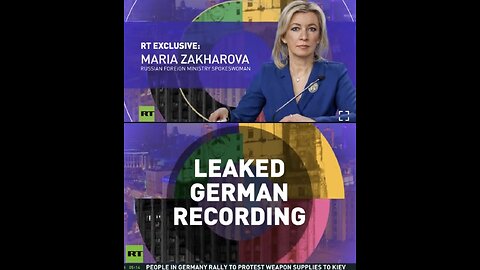 Leaked audio shows long-term planned intent to act militarily against Russia — Zakharova