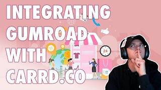 How To Integrate Gumroad Products With Your Carrd Website? | Multi-Digital Product Store In 24 Hours