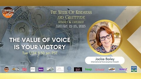 Jackie Bailey - The Value of Voice is your Victory