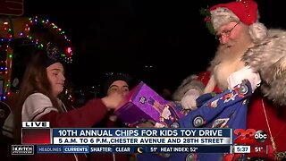 CHiPs for Kids kicks off its 10th annual toy drive