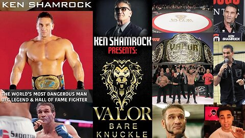 Ken Shamrock Valor BK President/MMA & Professional Wrestling Hall of Famer.