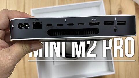 Mac Mini M2 Pro Unboxing