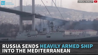 Russia Sends Heavily Armed Ship Into The Mediterranean