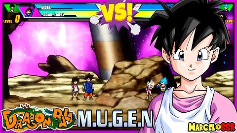 Videl & Goku Vs. Vegeta SSJ Blue & Fasha - Dragon Ball M.U.G.E.N