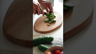 Cucumbers and watermelon