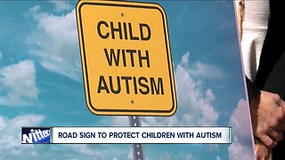 DOT approves road sign to protect children with Autism