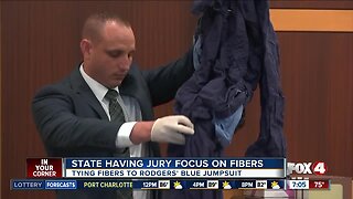 Jimmy Rodgers Trial: State focusing on jumpsuit fibers