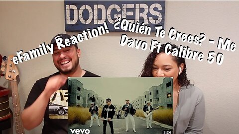 ¿Quién Te Crees? - Mc Davo Ft Calibre 50 (eFamily Reaction!)