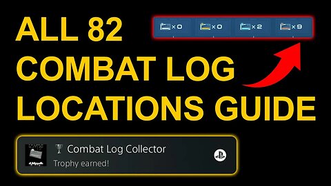 ALL 82 COMBAT LOG LOCATIONS - Combat Log Collector - Trophy / Achievement Guide - Armored Core 6(VI)