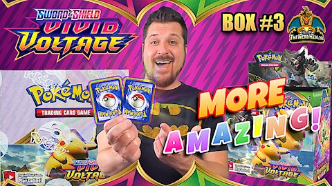 Vivid Voltage Booster Case (Box 3) | Pikachu Hunting | Pokemon Cards Opening