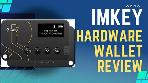 ImKey Hardware Wallet Review, Unboxing, and Setup | Secure Your Crypto Assets!
