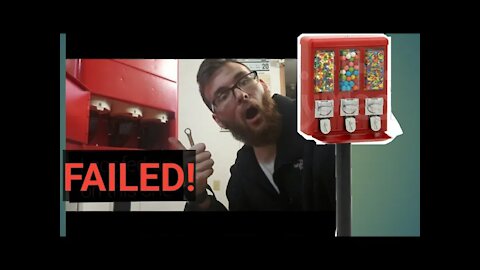 How to put together a Rhino Gumball Bulk Candy Machine Vending Machine Tiktok Hack