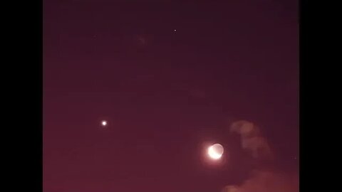 Venus and Mars with the Moon (June 22-2023) Nikon P1000