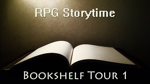 RPG Storytime - Bookshelf Tour (BECMI, AD&D, AD&D 2nd Edition)