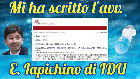 Il Ministro Speranza non ha risposto a 2 interrogazioni parlamentari!