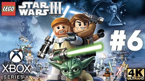 LEGO Star Wars III: The Clone Wars Gameplay Walkthrough Part 6 | Xbox Series X|S, Xbox 360 | 4K