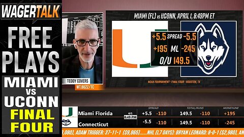 Miami vs UConn Prediction, Picks & Odds | NCAA Tournament Final Four Betting Advice | March 27