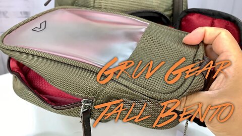Gruv Gear Club Bag Tall Bento Box Review