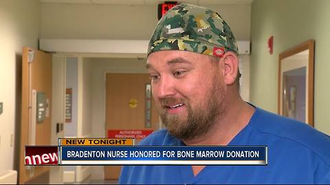 Bradenton nurse donates bone marrow to teen he never met