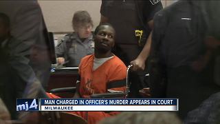 Man accused of killing MPD officer pleads not guilty