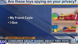 Consumer group warns parents about two toys