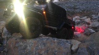 Traxxas TRX6 6x6 1st Running Video ( TRX4 ) ( TRX-6 )