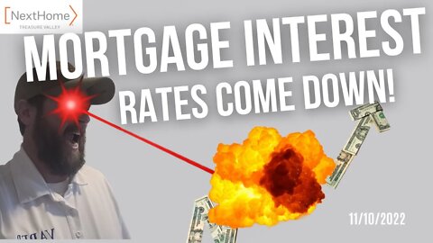 Mortgage Interest Rates Drop! Boise Idaho Real Estate