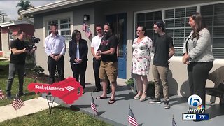 Army veteran receives free home
