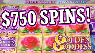 $750 SPINS! ✸ WHAT AN ADRENALINE RUSH!!!