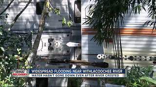 Widespread flooding near Withlacoochee River