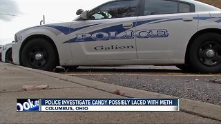 Boy hospitalized after playing with candy possibly laced with meth