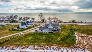 This Massive Lakeside Ontario Home For Sale Is Under $1M & Has Views For Days