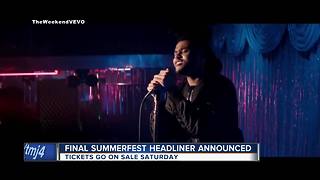 Final Summerfest headliner announced