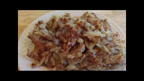 The Secret to Crispy Hash Browns - Perfect Brown Potatoes - The Hillbilly Kitchen