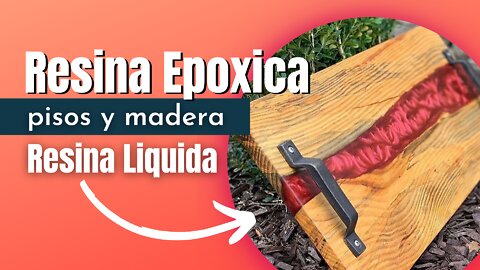 Resina Epoxica - Cómo crear una mesa de resina