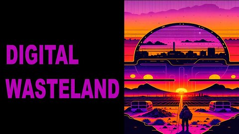 D I G I T A L _ W A S T E L A N D: A Cyberpunk Journey into the Dystopian Desert
