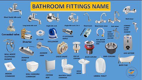 water faucet name| CP fittings| bathroom fitting name| Bathroom fitting