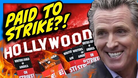 Hollywood Writers and Actors to Get UNEMPLOYMENT Benefits While Striking?!