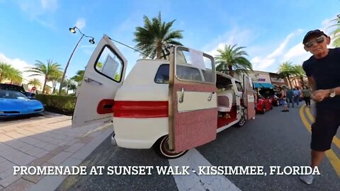 1964 Corvair Greenbrier Van - Promenade at Sunset Walk - Kissimmee, Florida #corvair #insta360