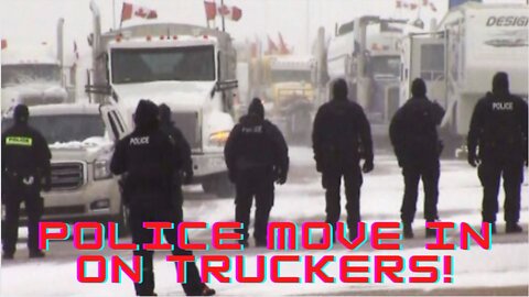 Truckers Blockade U.S.-Canadian Border; Demand Vaccine Mandates End!