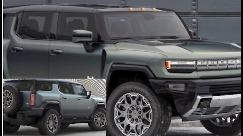 New GMC HUMMER EV SUV 2023-2024 - First look | Price & Specs