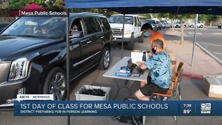 First day of school for Mesa Public Schools