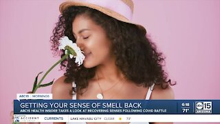 Getting your sense of smell back after coronavirus