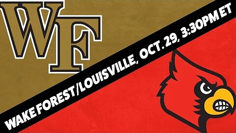 Louisville Cardinals vs Wake Forest Demon Deacons Predictions and Odds | ACC Football Oct 29
